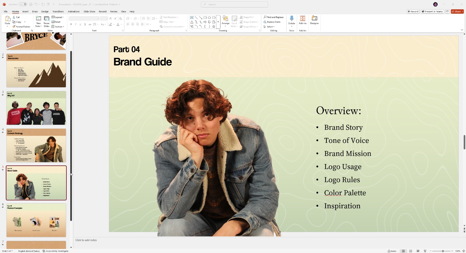 picture of the presentation